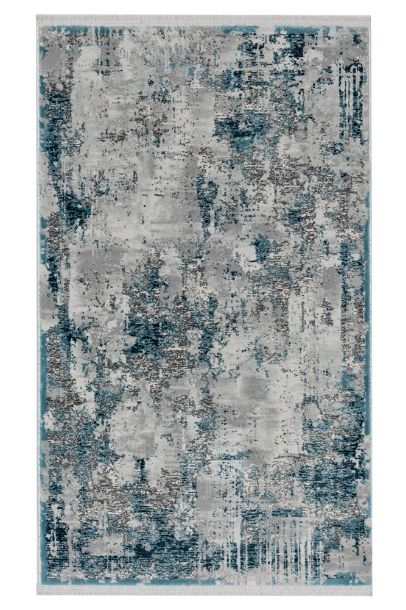 Imagine Covor Drept Allure Gri - Albastru 18491D
