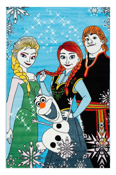 Imagine Covor Drept Albastru Kids Frozen K846A